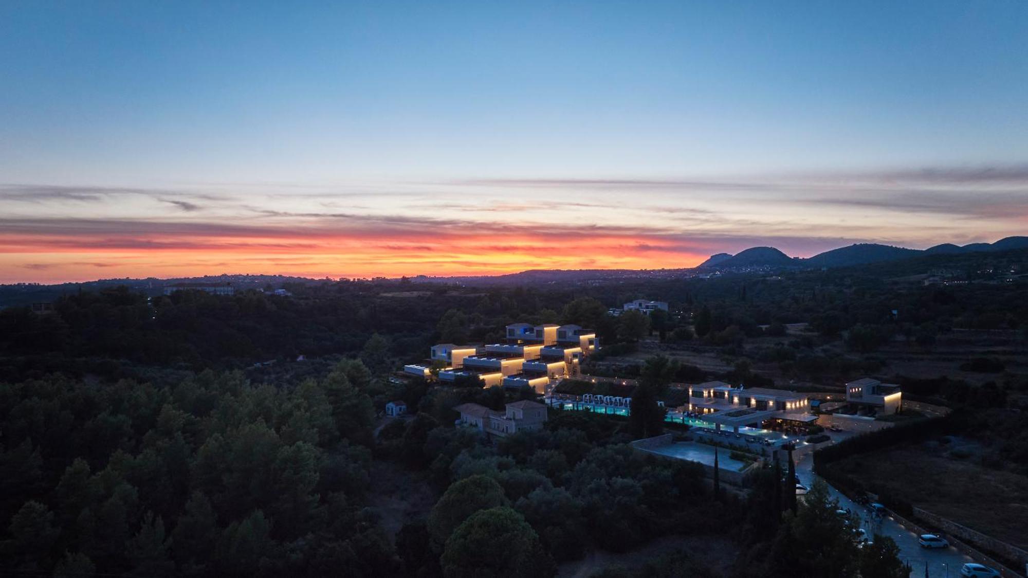 Celestial All Suites Afrato Exteriér fotografie