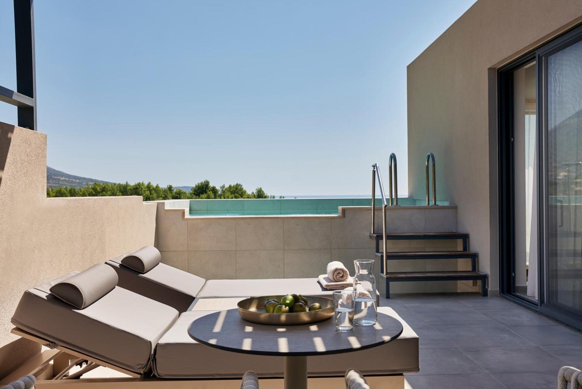 Celestial All Suites Afrato Exteriér fotografie