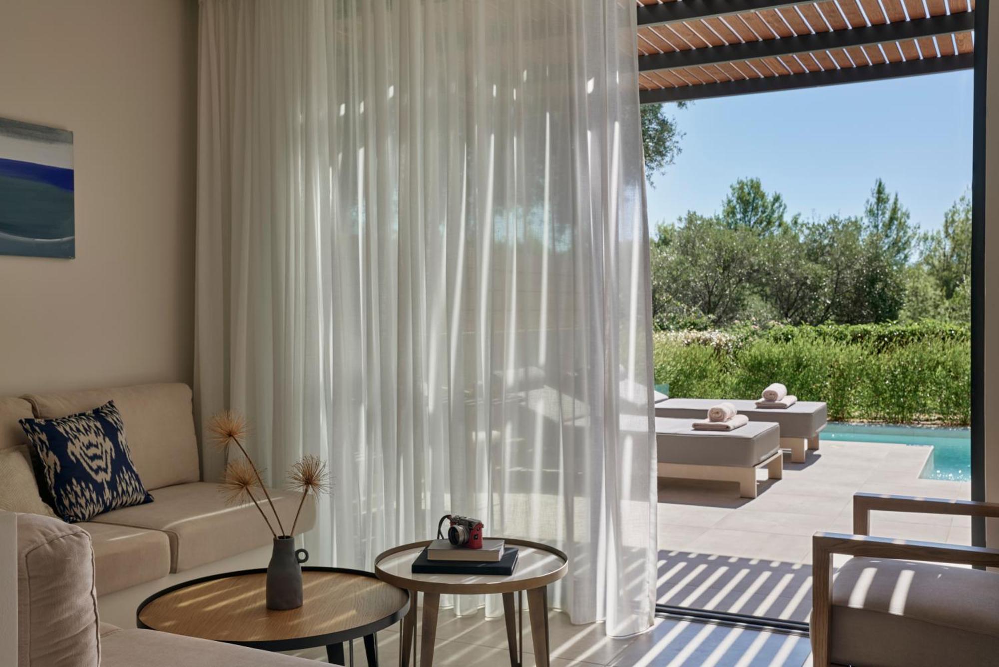 Celestial All Suites Afrato Exteriér fotografie