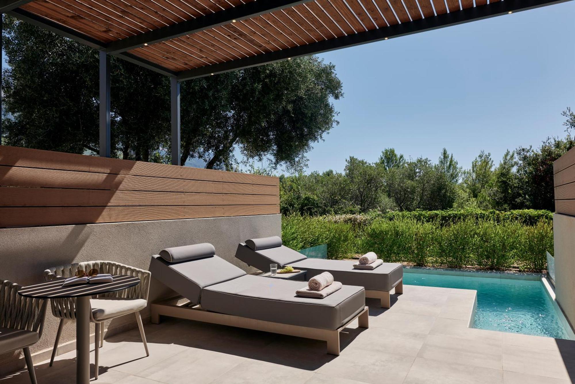 Celestial All Suites Afrato Pokoj fotografie