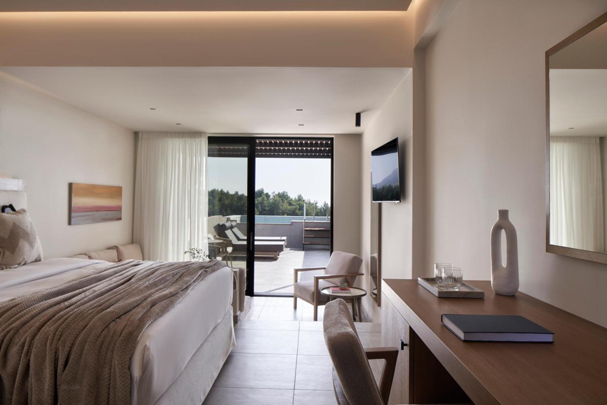 Celestial All Suites Afrato Pokoj fotografie